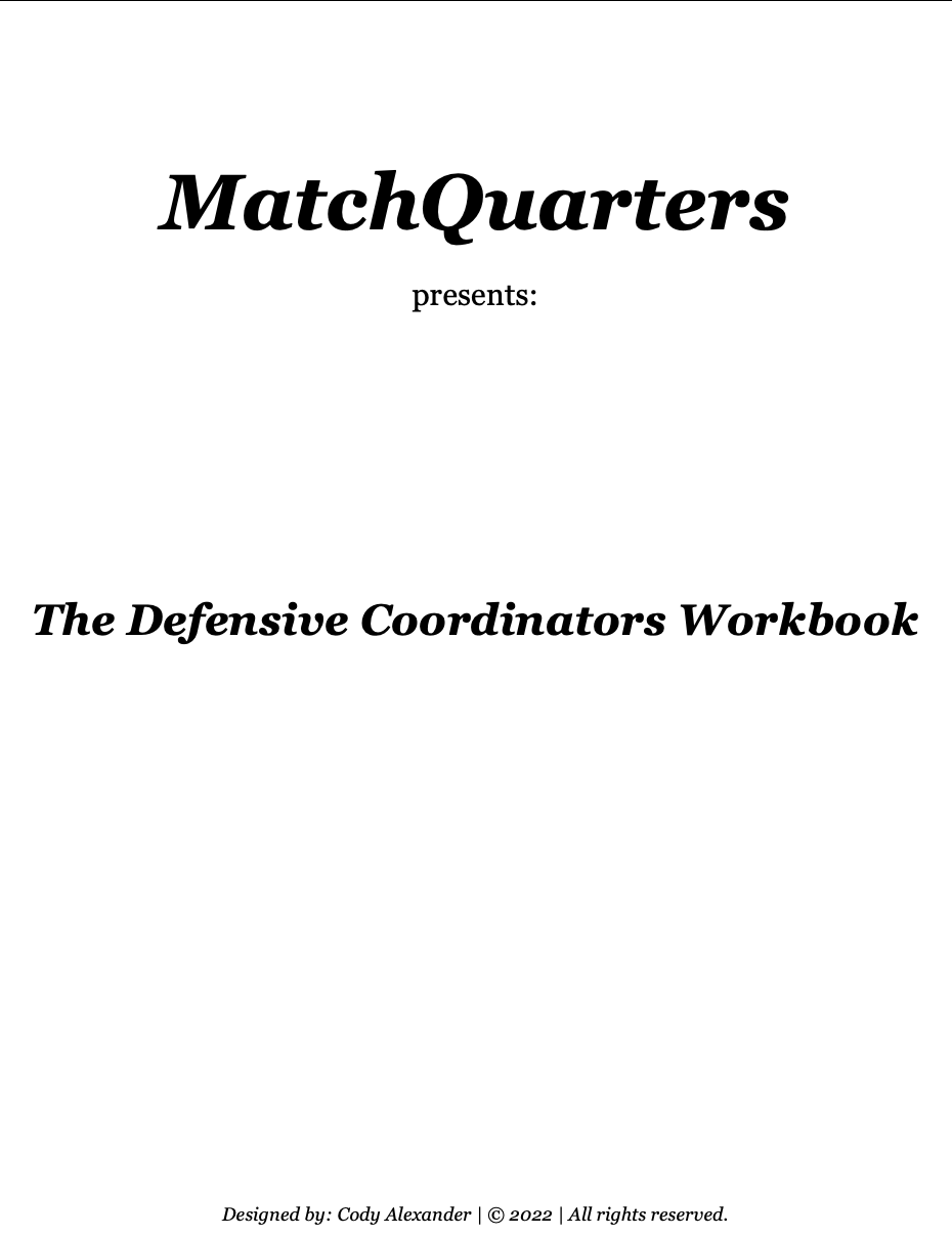 Defensive Coordinator Bundle